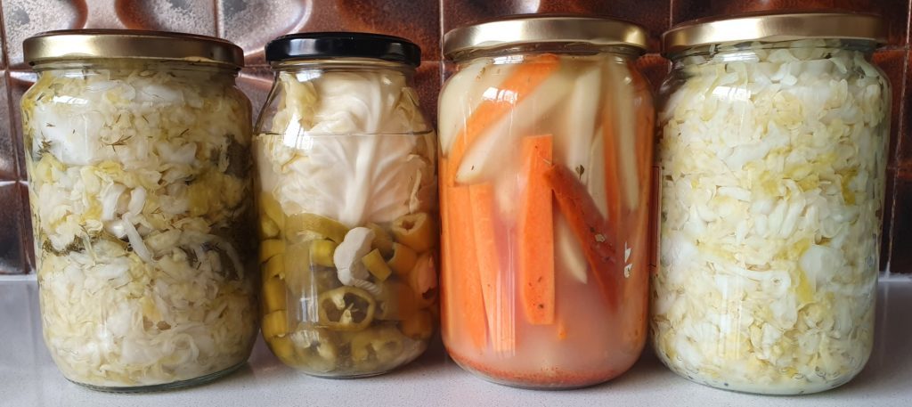 Lacto fermented vegetables