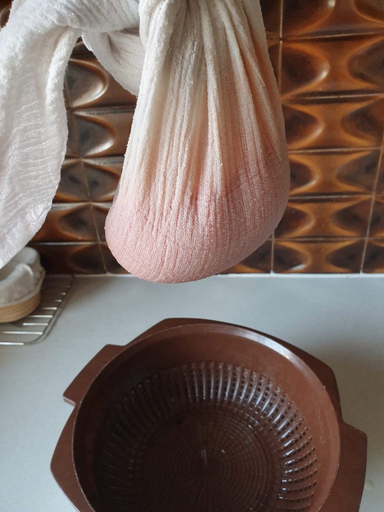 Drying the Fermented tomatoes