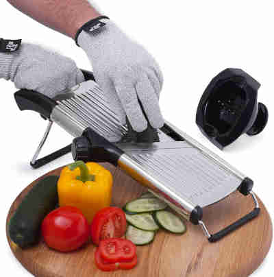 Professional Cabbage Shredder & Slicer for Finely Cut Sauerkraut & Vegetables