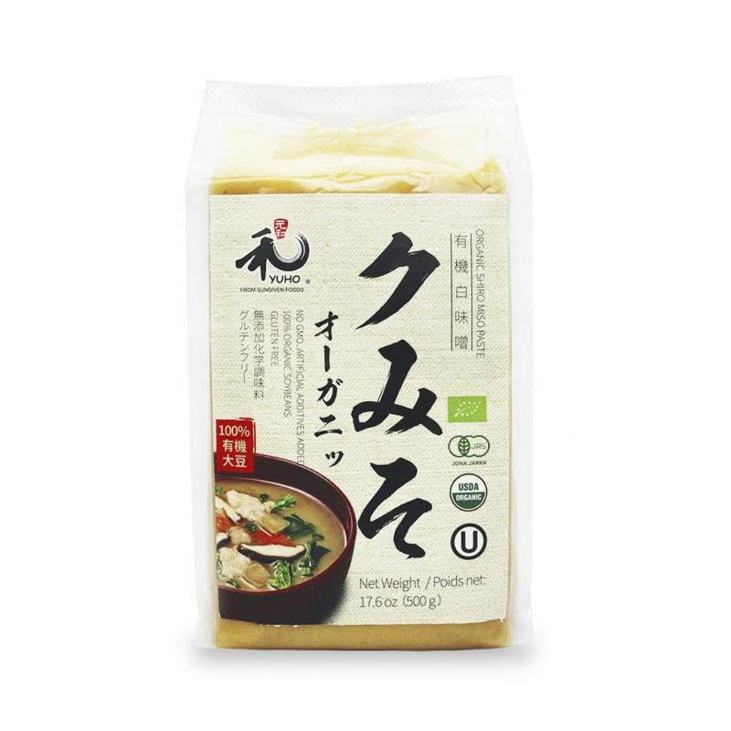 YUHO Organic Shiro White Miso Paste